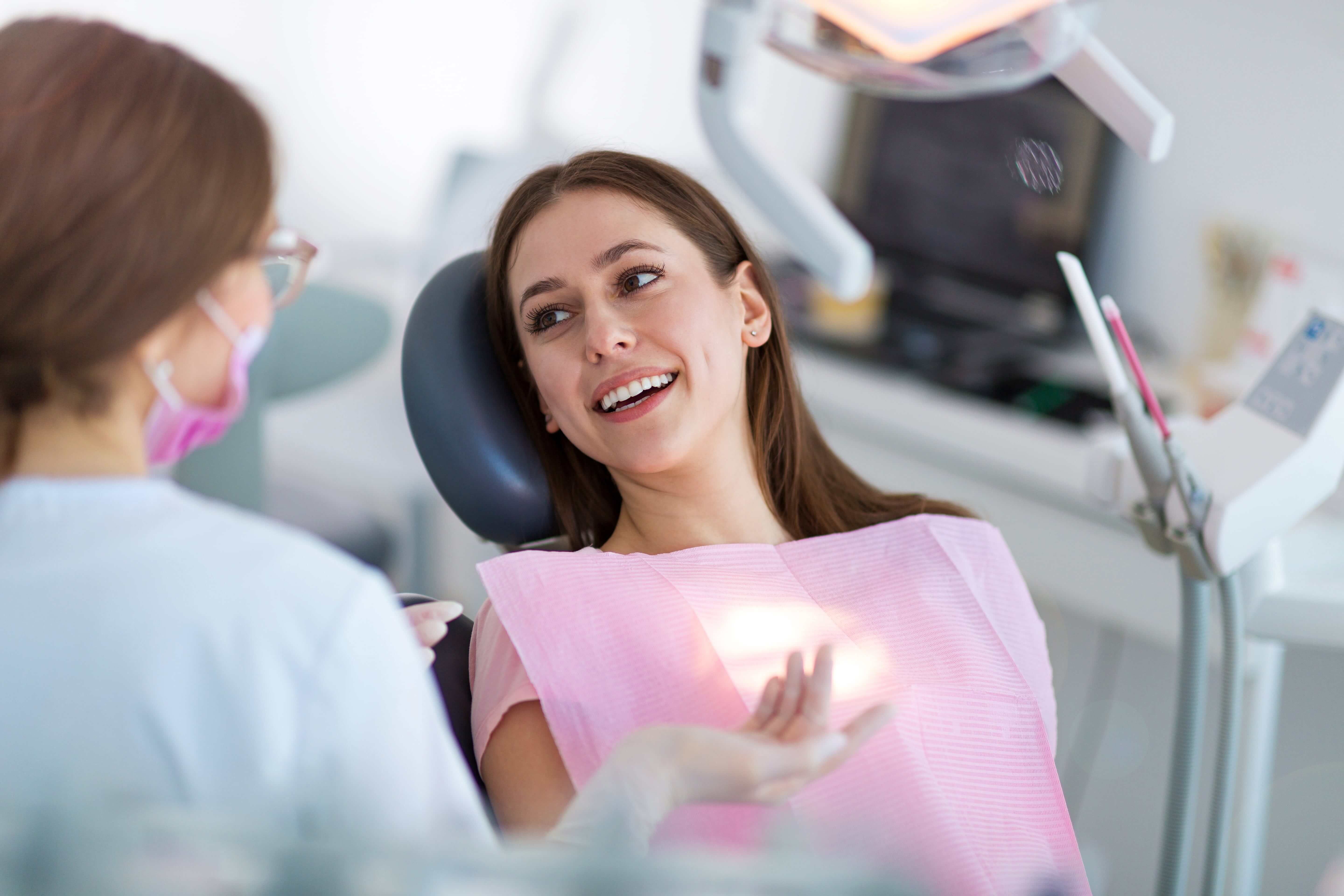 Schiefe Zähne werden behandelt